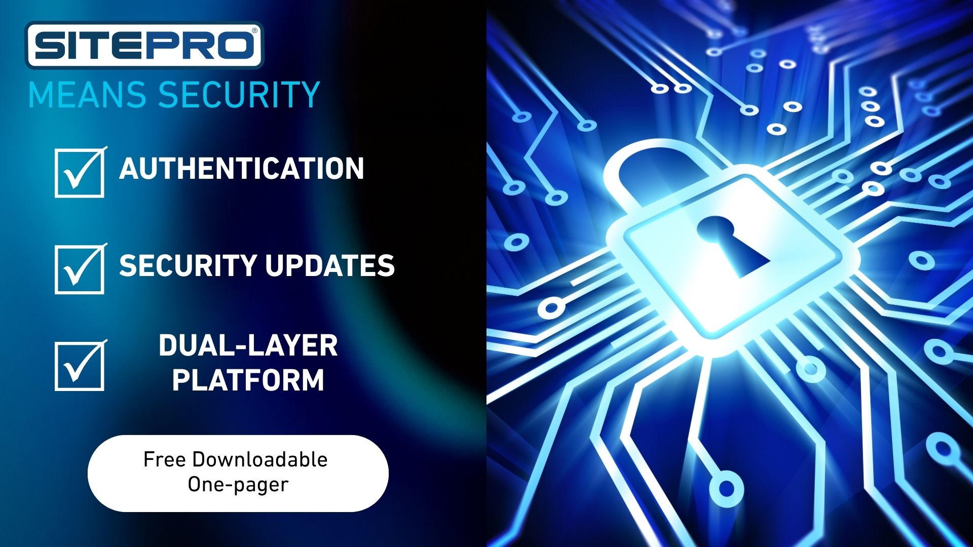SitePro Security One-pager